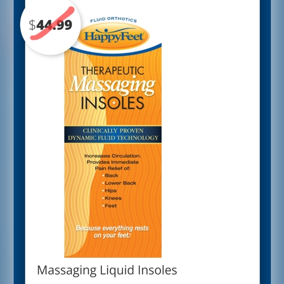 Happy Feet Other - 💧Fluid Massaging Insoles Happy Feet